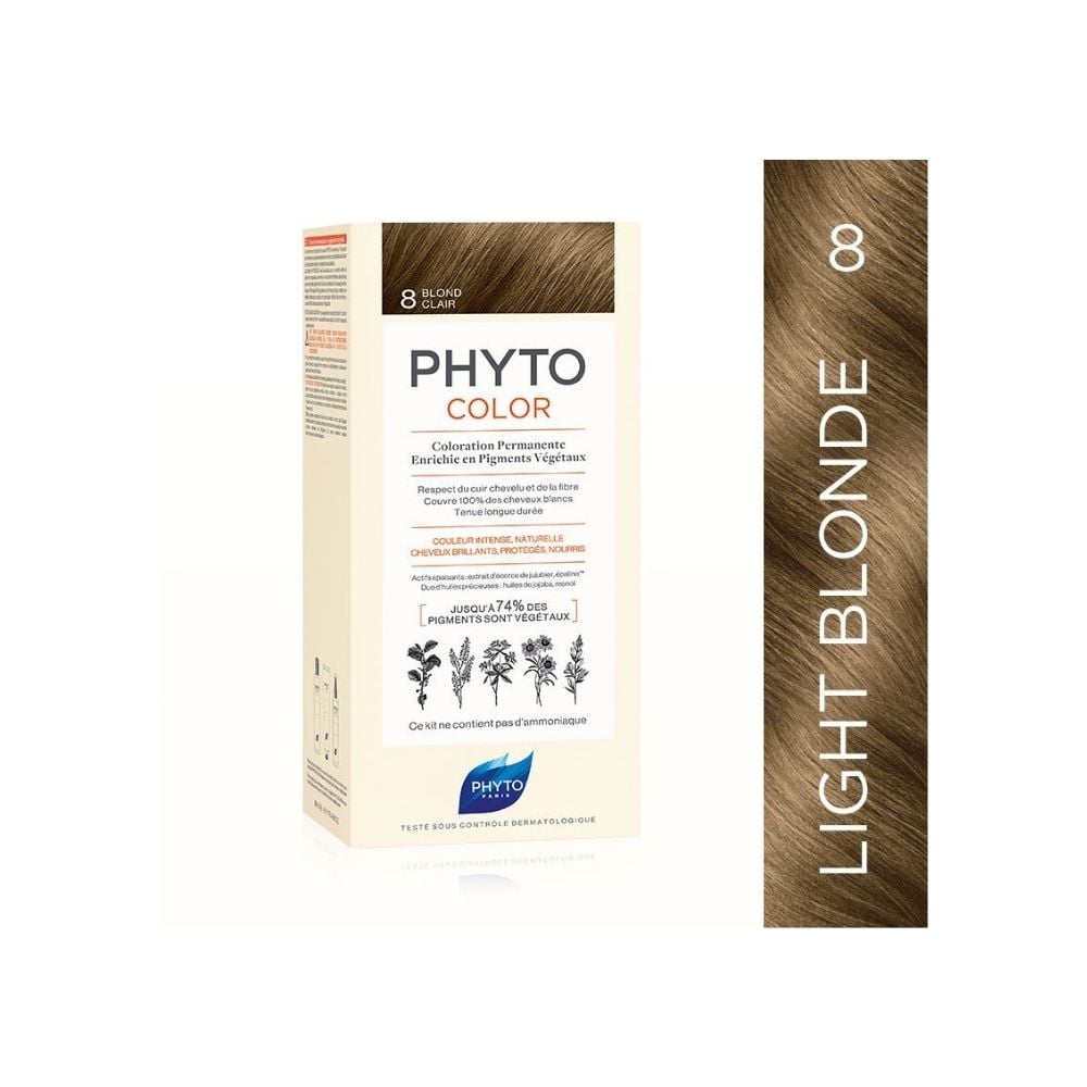 Phyto Color Permanent - 8 Light Blonde 